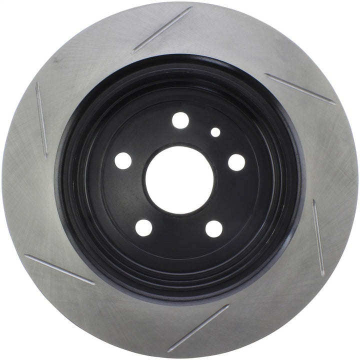 StopTech Sport Slotted Rotor - Rear Left - Bull Strap