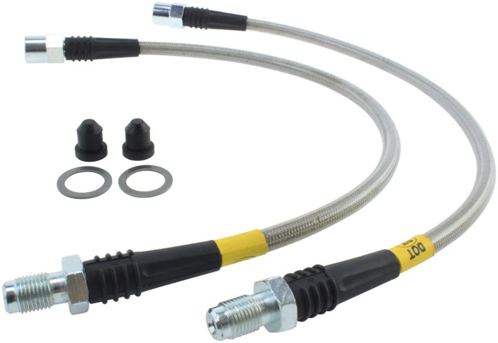 StopTech Stainless Steel Brake Line Kit - Front - Bull Strap