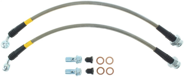 StopTech Stainless Steel Brake Line Kit - Rear - Bull Strap