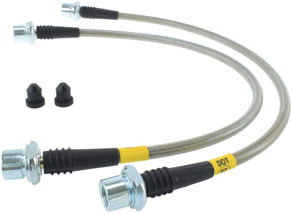 StopTech Stainless Steel Rear Brake lines for 05-06 Toyota Tacoma - Bull Strap