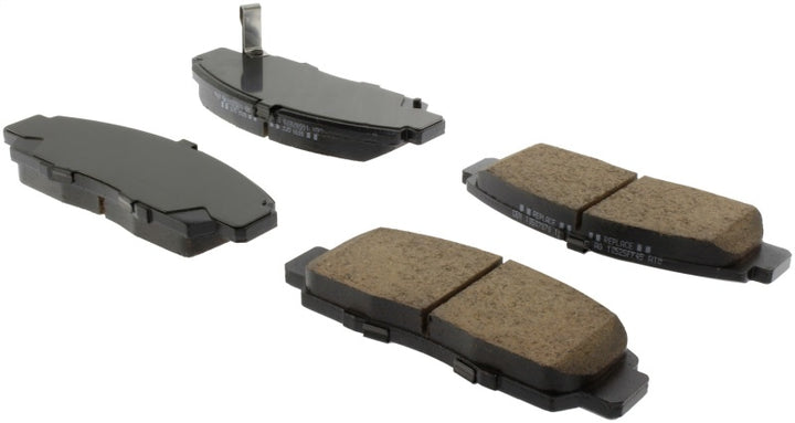 StopTech Street Touring 04-09 Acura TSX / 09 Accord V6 Coupe ONLY Front Brake Pads - Bull Strap