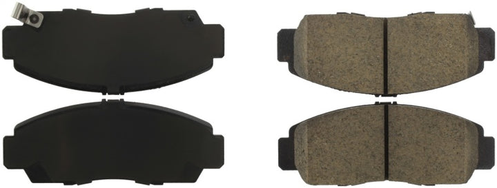 StopTech Street Touring 04-09 Acura TSX / 09 Accord V6 Coupe ONLY Front Brake Pads - Bull Strap