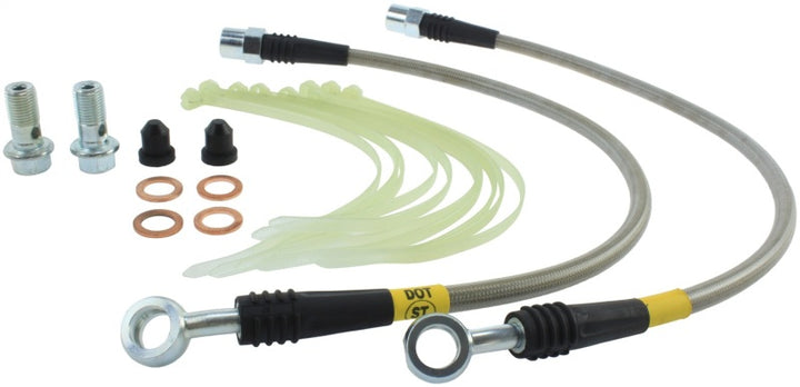 StopTech VW/Audi Front Stainless Steel Brake Line Kit - Bull Strap