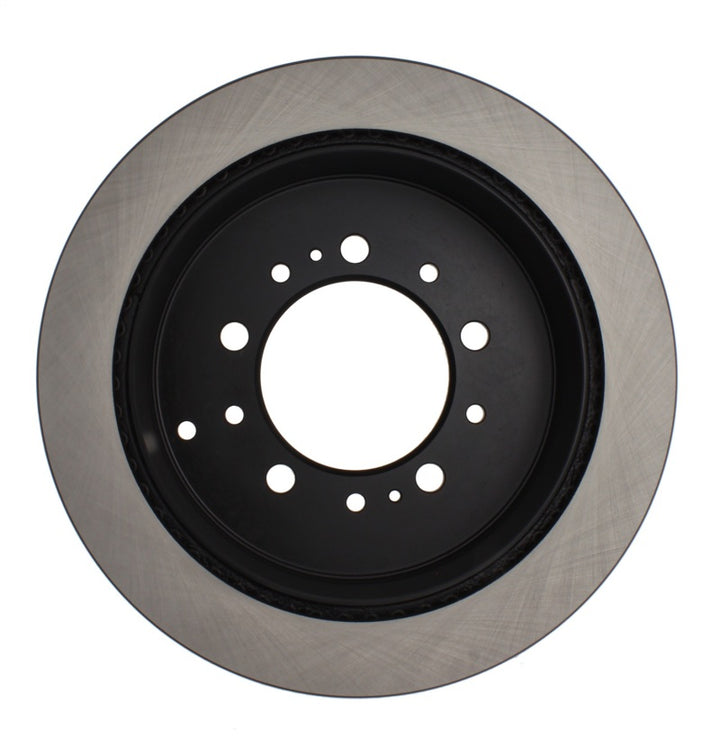 Stoptech 08-17 Toyota Land Cruiser / 08-17 Lexus LX Rear Premium Cryo Rotor - Bull Strap