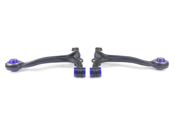 SuperPro 04-09 Acura TSX Front Lower Control Arm Set W/ Bushings - Bull Strap