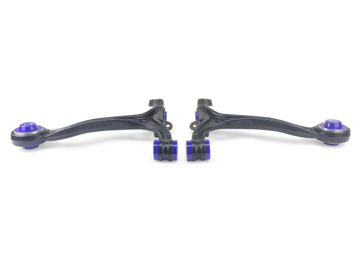 SuperPro 04-09 Acura TSX Front Lower Control Arm Set W/ Bushings - Bull Strap