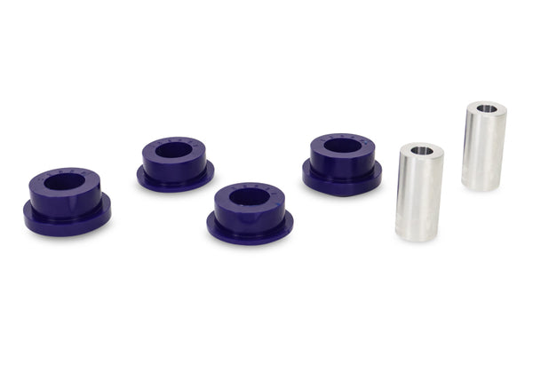SuperPro 04-11 Mazda RX-8 Camber Adjustable Front LCA Inner Bushing Kit - Stainless Hardware - Bull Strap
