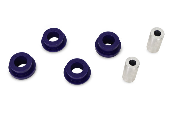 SuperPro 04-11 Mazda RX-8 Camber Adjustable Front LCA Inner Bushing Kit - Stainless Hardware - Bull Strap