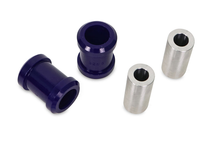 SuperPro 06-15 Mazda MX-5 Miata Rear Forward LCA/Toe Arm Bushing Kit - Stainless Hardware - Bull Strap