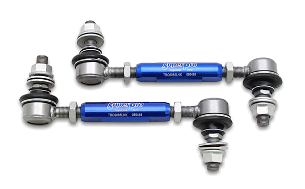SuperPro 12mm Hd Adj Sway Bar Link 85mm - Bull Strap