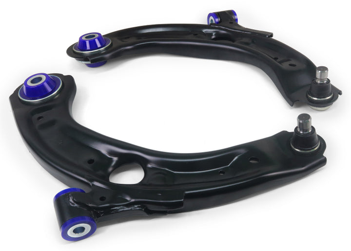 SuperPro 16-21 Mazda CX-3 AWD Front Lower Control Arm Set - Bull Strap