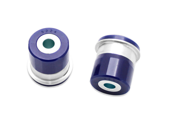 SuperPro 16-23 Mazda Miata MX5 Front Lower Control Arm Bushing Kit - Inner Rearward Position - Bull Strap