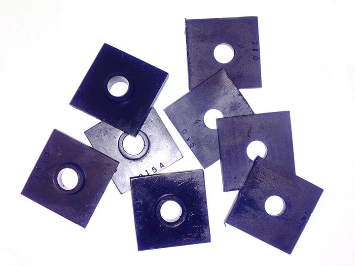 SuperPro 1962 MG MGB Base Crossmember-to-Chassis Mount Bushing Kit - Bull Strap