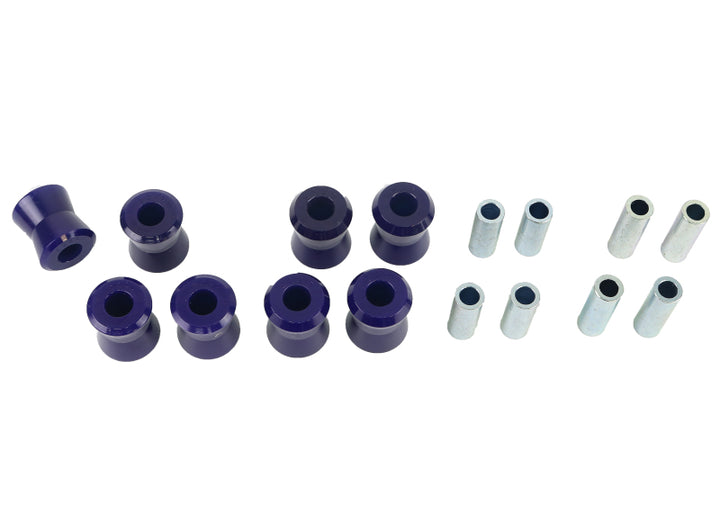 SuperPro 1966 Fiat 124 Base Rear Lower Trailing Arm Lower Bushing Set - Bull Strap