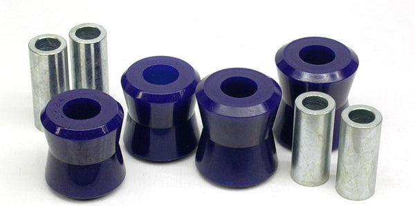 SuperPro 1966 Fiat 124 Base Rear Trailing Arm Upper Bushing Set - Bull Strap