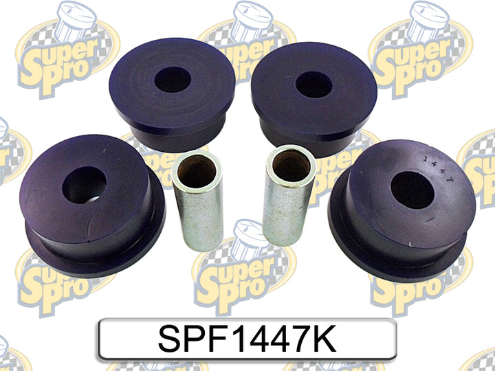 SuperPro 1982 Toyota Celica Supra Rear Subframe Forward Mount Bushing Set - Bull Strap