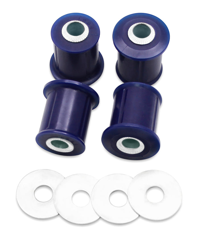 SuperPro 1990 Mazda Miata Base Front Upper Control Arm Bushing Kit - Camber Adjustable - Bull Strap