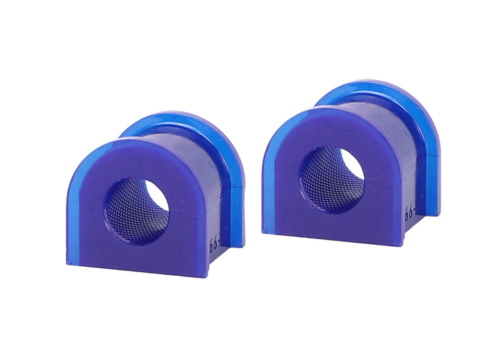 SuperPro 1991 Honda Accord SE Rear 17mm Sway Bar Mount Bushing Set - Bull Strap