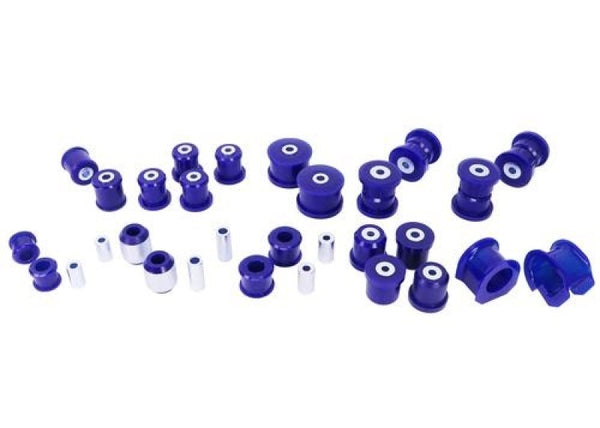 SuperPro 1993 Mazda RX-7 Base Front / Rear Vehicle Master Bushing Kit - Standard Alignment - Bull Strap