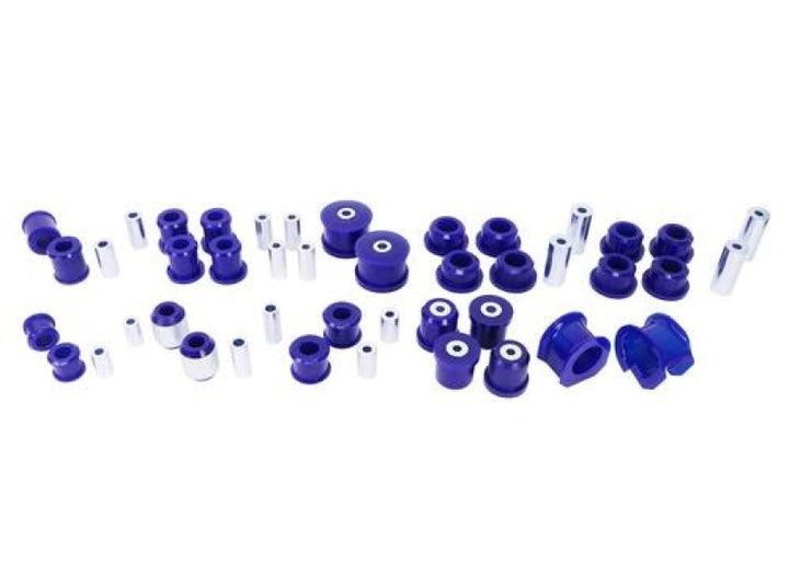 SuperPro 1993 Mazda RX-7 Base Front / Rear Vehicle Master Bushing Kit - Standard Alignment - Bull Strap