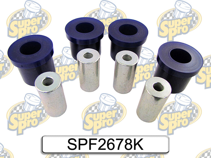 SuperPro 1993 Mazda RX-7 Base Rear Upper Inner Control Arm Bushing Kit - Bull Strap