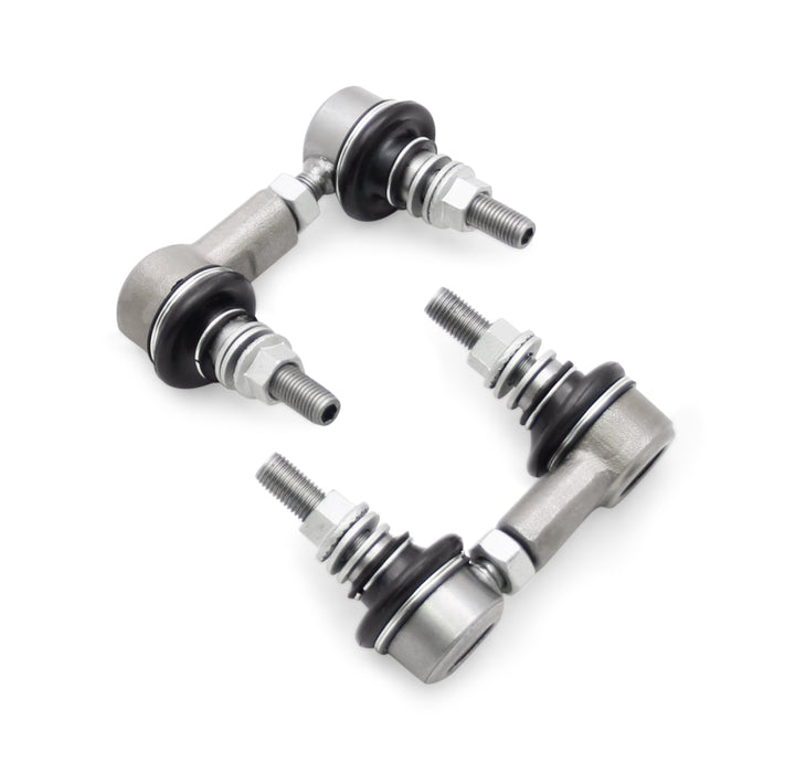 SuperPro 1993 Toyota Supra 0 Rear HD Adjustable End Link Set (10mm Studs 65mm-70mm Length) - Bull Strap