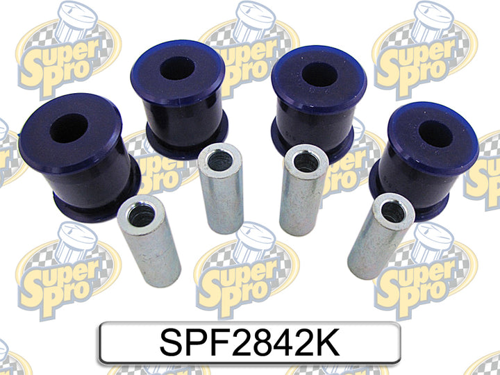 SuperPro 1999 Jeep Grand Cherokee Limited Front Upper Control Arm Bushing Set - Bull Strap