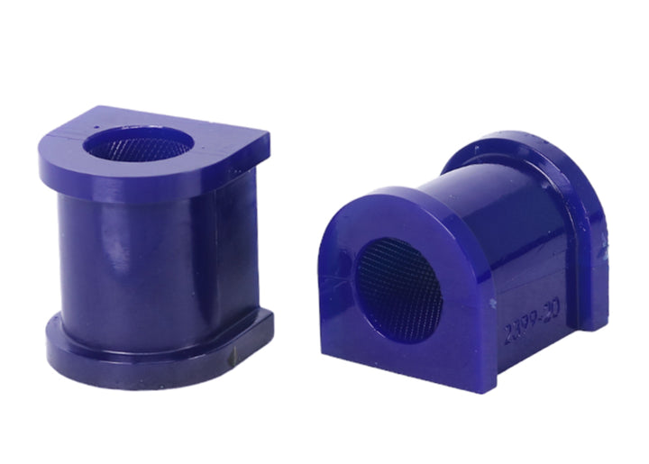SuperPro 2000 Toyota MR2 Spyder Base Front 20mm Sway Bar Mount Bushing Set - Bull Strap