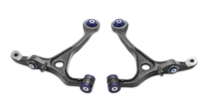 SuperPro 2003 Honda Accord DX Front Lower Control Arm Set w/ Bushings - Bull Strap