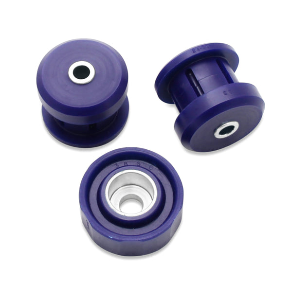 SuperPro 2003 Infiniti G35 Base Rear Differential Bushing Set - Pinion & Subframe Mounting - Bull Strap