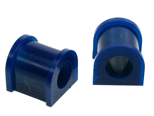 SuperPro 2006 Mazda MX-5 Miata Touring Front 23mm Sway Bar Mount Bushing Set - Bull Strap