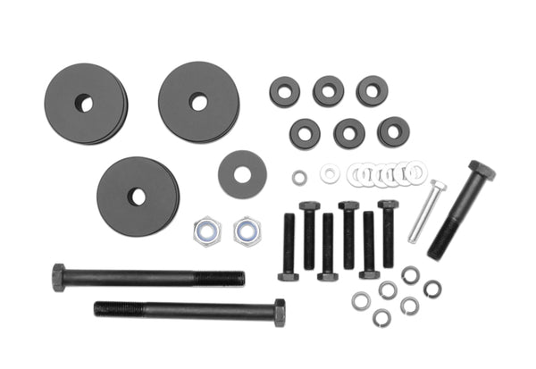 SuperPro 2008 Lexus LX570 Base Differential Drop Kit - Front - Bull Strap