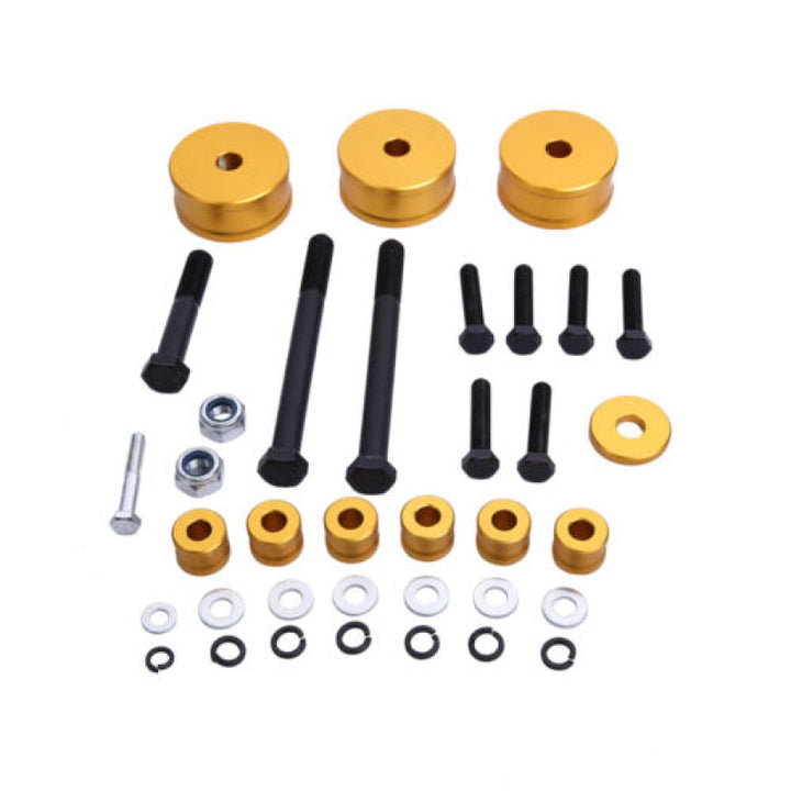 SuperPro 2008 Lexus LX570 Base Differential Drop Kit - Front - Bull Strap