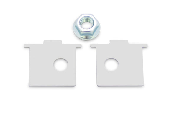 SuperPro 2008 Pontiac G8 Base Front Radius Arm Caster Plate Set - Bull Strap