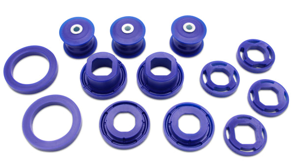 SuperPro 2008 Pontiac G8 Base Rear Traction Pack - Subframe and Differential Bushing Kit - Bull Strap