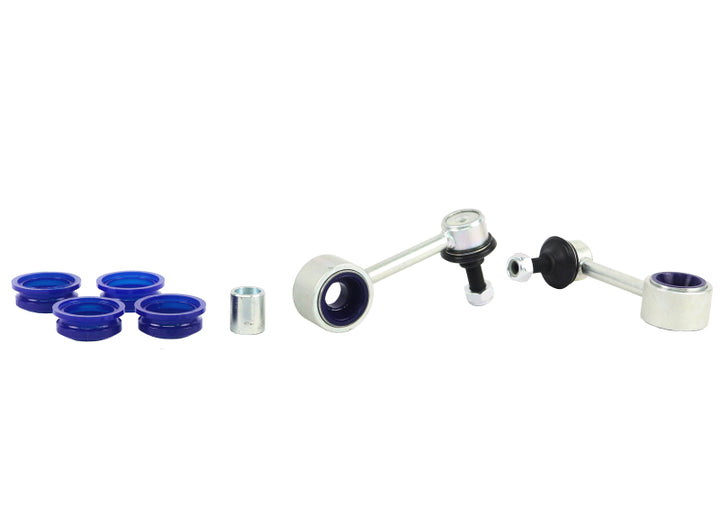SuperPro 2008 Subaru Impreza Outback Sport Rear HD High Articulation End Link Set - Bull Strap