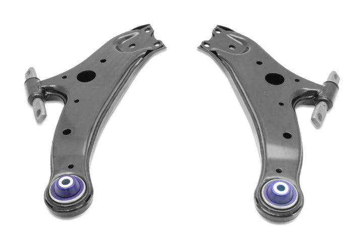 SuperPro 2008 Toyota Highlander Hybrid Limited Front Lower Control Arm Set w/ Bushings - Bull Strap
