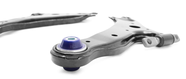 SuperPro 2008 Toyota Highlander Hybrid Limited Front Lower Control Arm Set w/ Bushings - Bull Strap