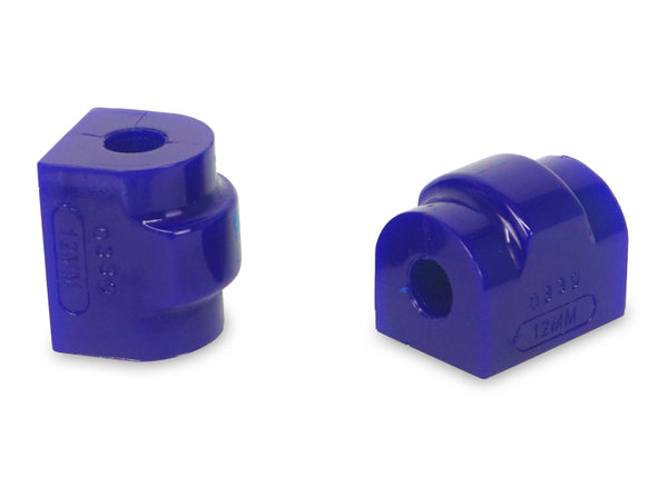 SuperPro 2009 BMW Z4 sDrive30i Rear 12mm Sway Bar Mount Bushing Set - Bull Strap