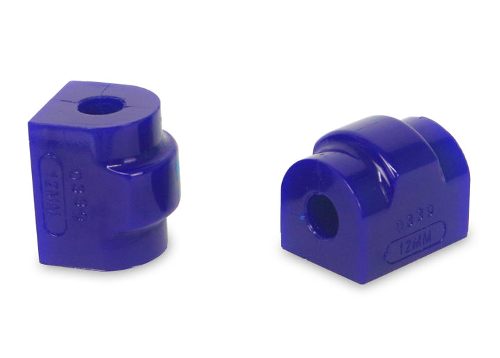 SuperPro 2009 BMW Z4 sDrive30i Rear 12mm Sway Bar Mount Bushing Set - Bull Strap