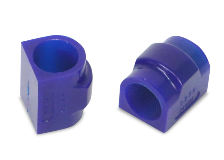 SuperPro 2009 BMW Z4 sDrive30i Rear 24mm Sway Bar Mount Bushing Set - Bull Strap