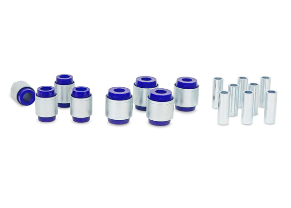 SuperPro 2009+ Dodge Ram 1500 Rear Upper & Lower Trailing Arm Bushing Set - Bull Strap