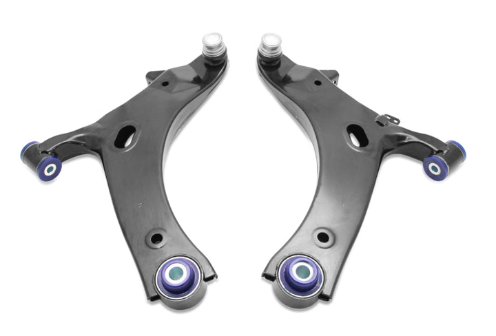 SuperPro 2009 Subaru Forester X Premium Front Lower Control Arm Set w/ Bushings - Bull Strap