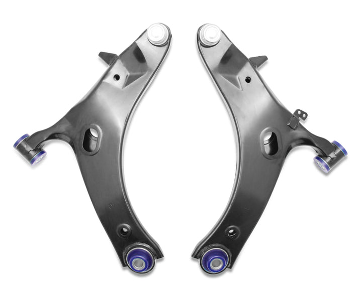 SuperPro 2009 Subaru Forester X Premium Front Lower Control Arm Set w/ Bushings - Bull Strap