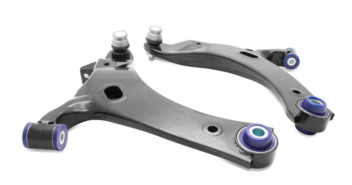 SuperPro 2009 Subaru Forester X Premium Front Lower Control Arm Set w/ Bushings - Bull Strap
