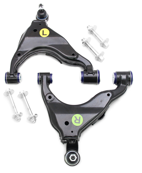 SuperPro 2010 Toyota FJ Cruiser Base Front Lower HD Lower Control Arm  Kit (w/o KDSS) - Bull Strap