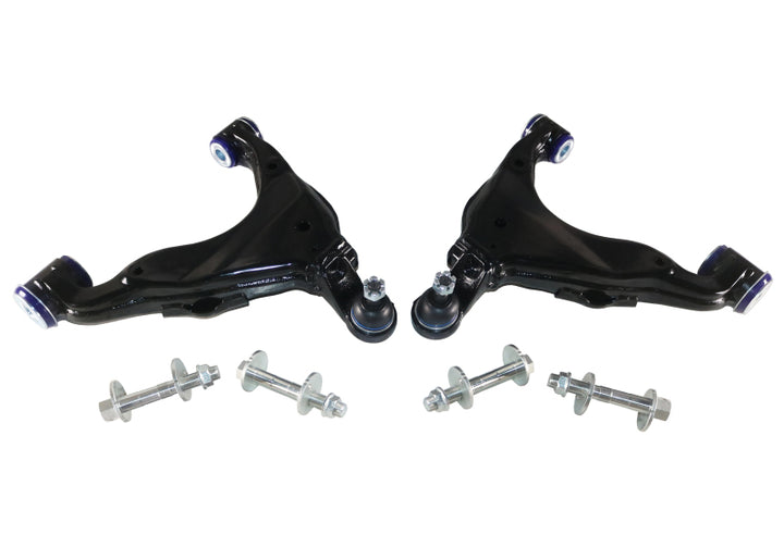 SuperPro 2010 Toyota FJ Cruiser Base Front Lower HD Lower Control Arm  Kit (w/o KDSS) - Bull Strap