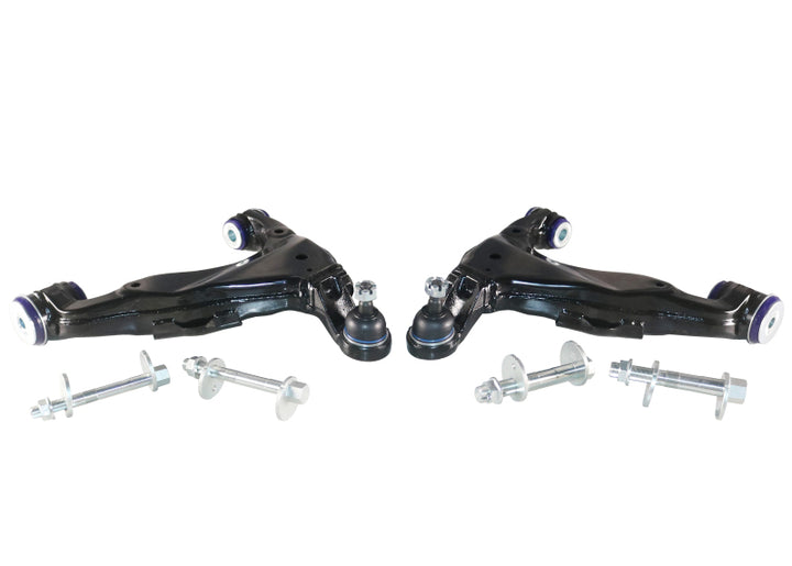 SuperPro 2010 Toyota FJ Cruiser Base Front Lower HD Lower Control Arm  Kit (w/o KDSS) - Bull Strap