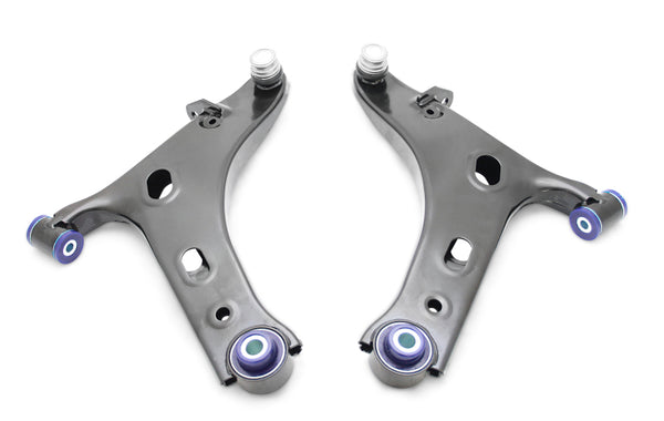 SuperPro 2014 Subaru Forester 2.5i Touring Front Lower Control Arm Set w/ Bushings - Bull Strap