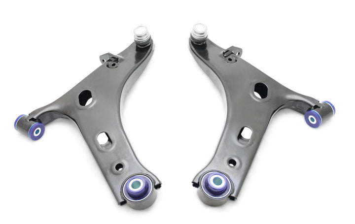 SuperPro 2014 Subaru Forester 2.5i Touring Front Lower Control Arm Set w/ Bushings - Bull Strap